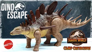 2021 Mattel Roar Attack Pierce the Kentrosaurus Review!!! Jurassic World Camp Cretaceous!!!