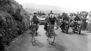 TOUR DE FRANCE 1964 - Le Puy de Dôme, théâtre du mythique duel Poulidor-Anquetil