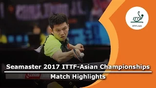 2017 Asian Championships Highlights: Fan Zhendong vs Jeong Sangeun (Final)