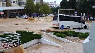 Portugal flood damage