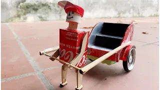 Instructions for making a towing robot