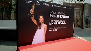 Michelle Yeoh Pavilion Kuala Lumpur 18 avril 2023