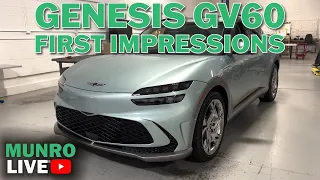 A Luxury Adaptation of the E-GMP Platform: Genesis GV60 First Impressions