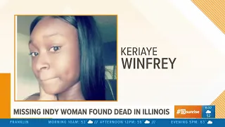 Remains of missing Indianapolis woman found in Illinois