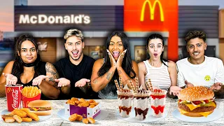 O ÚLTIMO A PARAR DE COMER MC DONALD'S VENCE!!! 2023