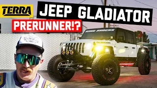 Jeep Gladiator Turned Into Prerunner!? Darren Parsons is a mad man! | BUILT TO DESTROY