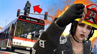 Trolling ENTIRE LOBBY With Ballistic Armour & Bus Combo in GTA Online!