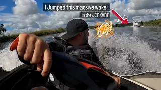 Turbo Sea-doo RXP 300 Complete, Well Almost... | JET-Kart Torture test and Reactions!