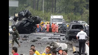 Otra pipa de doble remolque deja 7 muertos en Michoacán