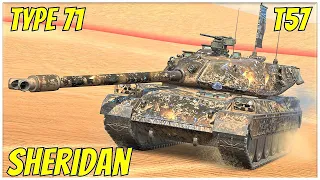 Type 71, Sheridan & T57 Heavy ● WoT Blitz