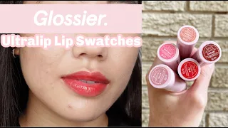 Glossier Ultralip Lip Swatches [PURCHASED] 5 SHADES!
