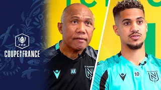 "Nantes a une carte à jouer" Kombouaré et Blas avant la finale | Coupe de France 2021-2022