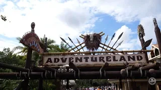 Magic Kingdom Tour 2019 Adventureland 4K Full Walkthrough Tour | Walt Disney World Orlando FL