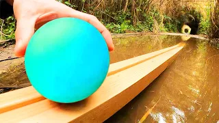 Marble Run 1000 Marbles Rain Gutter VS Mega Whirlpool ASMR Amakandu 2