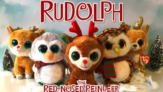 Beanie Boos: Rudolph The Red Nosed Reindeer