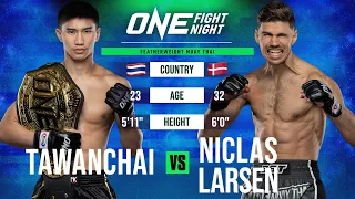 The Toughest Muay Thai Phenom 😤 Tawanchai Dismantled Niclas Larsen