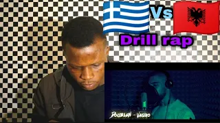 Reaction to Albanian 🇦🇱 Vs Greece 🇬🇷 drill rap