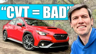 The Subaru WRX Proves Everyone Wrong About CVT Transmissions