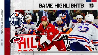 Oilers @ Hurricanes 11/10 | NHL Highlights 2022