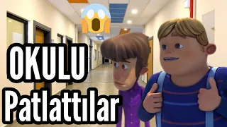 Hayri ve kamil okulu patlattı! (rafadan tayfa)