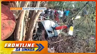 2 piloto, patay sa pagbagsak ng training helicopter ng militar sa Cavite City | Frontline Sa Umaga