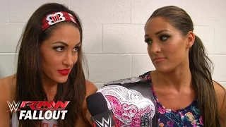 The Bella Twins sound off on the Diva division: Raw Fallout, April 6, 2015