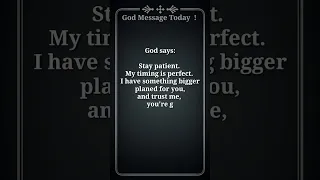 God says | god message today | #god #godmessage #godsays #godsaystoday