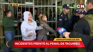 Incidentes frente al Penal de Tacumbú