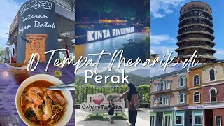 10 Tempat Menarik di Perak 📸 • Teluk Intan-Ipoh- Behrang | Kedai Makan Yang Harus Dicuba 🦐🦞🦀🥩🍔