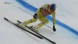 Aksel Lund Svindal wins Super G in Kitzbuhel