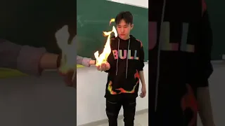 Эксперимент с огнём🔥🔥🔥