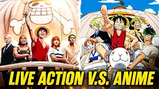 One Piece Anime vs One Piece Live Action