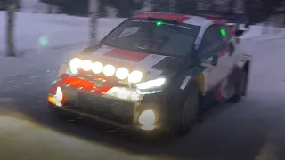 Elfyn Evans Rally Sweden 2023 test 26.1.2023 Toyota GR Yaris Rally1