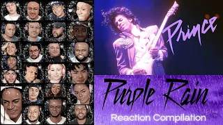 REACTION COMPILATION | Prince - Purple Rain | FIRST TIME HEARING Montage