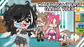 Reacting to my FIRST GACHA VIDEOS… ( GACHA LIFE ) *CRINGE*