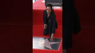 Can’t get this moment off our minds. 🥹 #LennyKravitz receives his star on the #HollywoodWalkofFame.