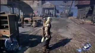 Assassin's Creed III - E3 2012: Wii U Marketplace Massacre Gameplay