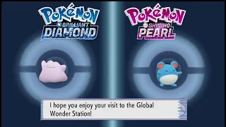 How To use the Wonder Trade 2022! - Pokémon Brilliant Diamond Shining Pearl
