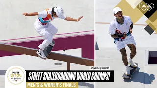 🔴 LIVE Street Skateboarding World Champs - Finals! | #RoadToParis2024