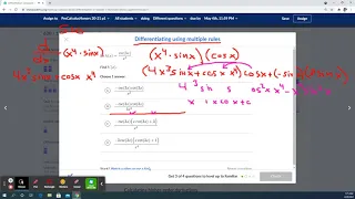 L68c PreCal H Differentiating using multiple rules