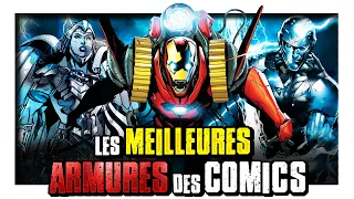 🔻7 MEILLEURES ARMURES des comics (BATMAN, IRON MAN, SPIDER-MAN, etc...)