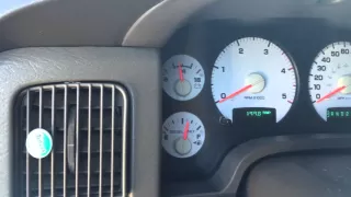 2005 5.9 cummins cold start