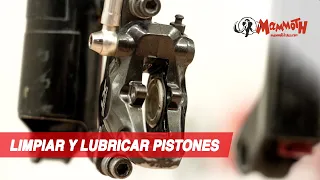 Cómo limpiar y lubricar los pistones de los frenos de disco de bicicleta