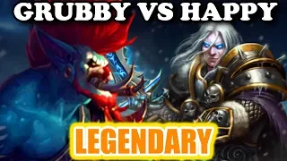 Grubby vs Happy [LEGENDARY] | Warcraft 3 | 1.31 | ORC vs UD | Terenas Stand