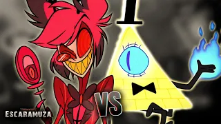 Alastor vs Bill Cipher RAP | Escaramuza | Keyto (Prod.Hollywood Legend)