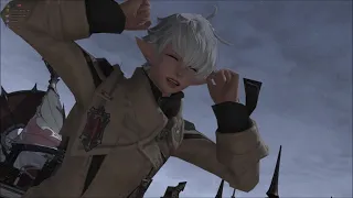 Alisaie meets Estinien