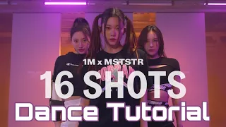 Stefflon Don '16 Shots' |  BILLLIE DANCE | DOHEE CHOREOGRAPHY | Dance Tutorial | Slow/mirrored