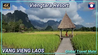 VIENGTARA VangVieng LUXURY Resort in the Ricefields 🇱🇦 Laos