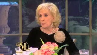 La noche de Mirtha 2014 - Griselda Siciliani habló de su relación con Adrián Suar