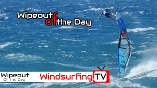 WipeOut of the day - The Prawn - Windsurfing.TV